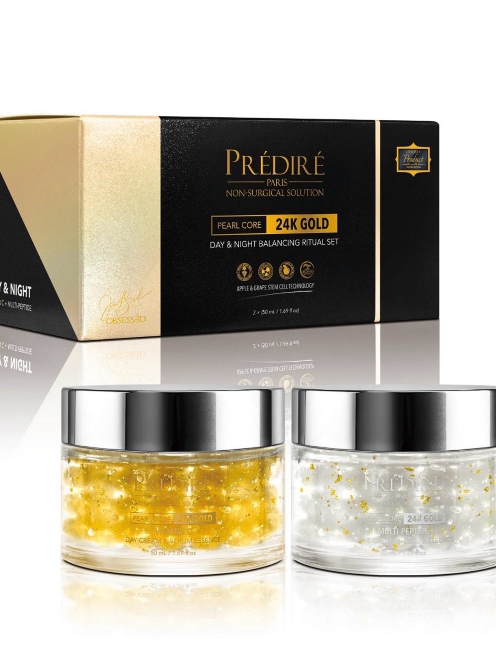 24K Gold Day & Night Balancing Skincare Set